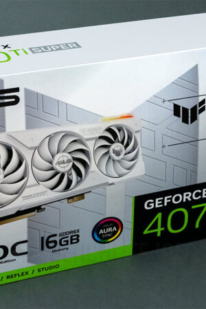ASUS 華碩 TUF Gaming GeForce RTX 4070 Ti SUPER BTF 背插式 White OC 超頻版 16GB GDDR6X 白色顯示卡 [只適合安裝ASUS指定BTF主機板]